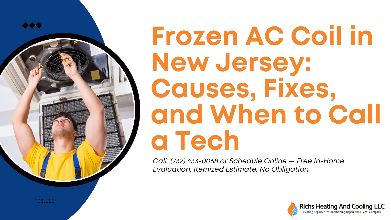 What a Frozen AC Coil Means

